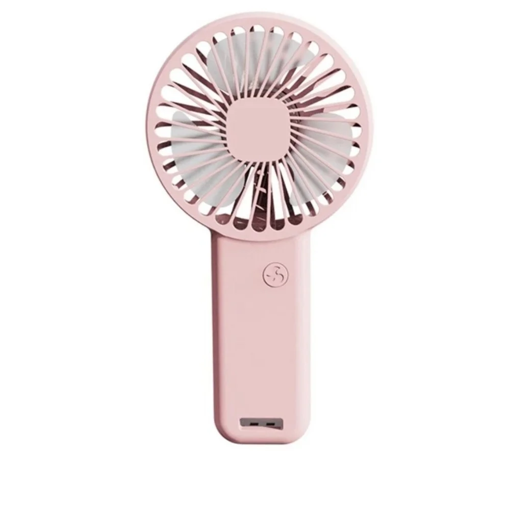 Portable Pink Handheld Fan